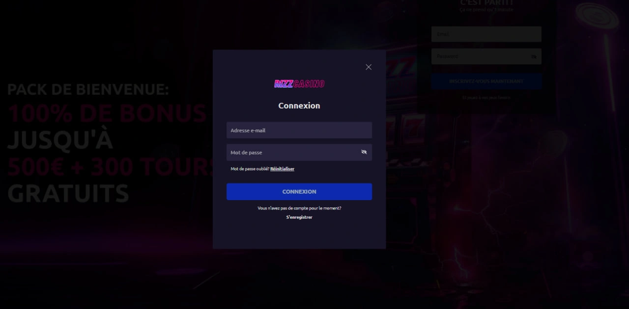 Rizz Casino Login Guide
